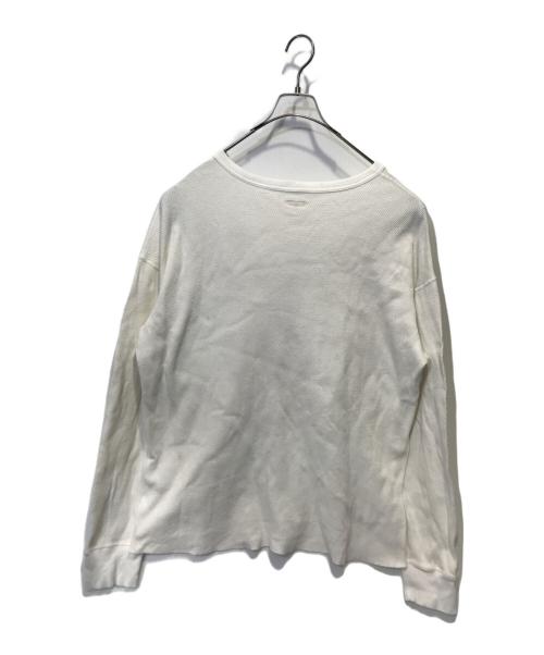 KAPITAL（キャピタル）KAPITAL (キャピタル) ワッフル天竺 ロンT ホワイト サイズ:4の古着・服飾アイテム