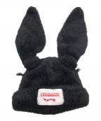 CHARLES JEFFREY LOVERBOYチャールズ ジェフリー ラバーボーイ）の古着「ラヴィットニット帽」｜ブラック