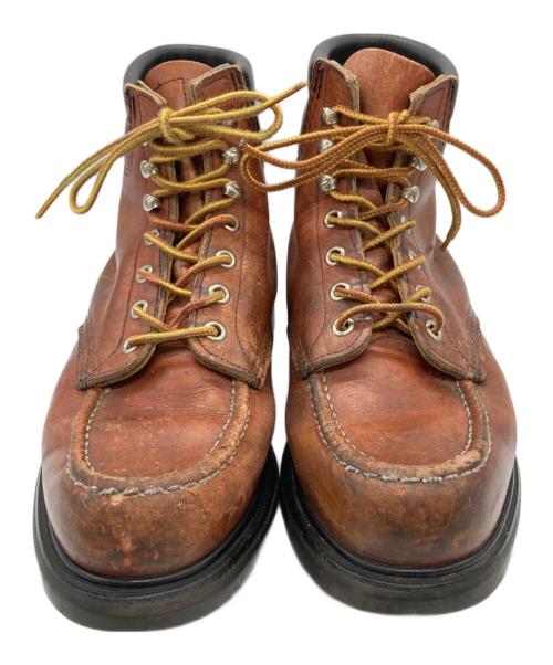 RED WING（レッドウィング）RED WING (レッドウィング) 204 スーパーソール モックトゥ ワークブーツ ブラウン サイズ:7Dの古着・服飾アイテム