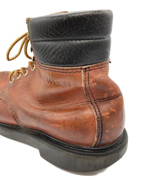 RED WING（レッドウィング）RED WING (レッドウィング) 204 スーパーソール モックトゥ ワークブーツ ブラウン サイズ:7Dの古着・服飾アイテム