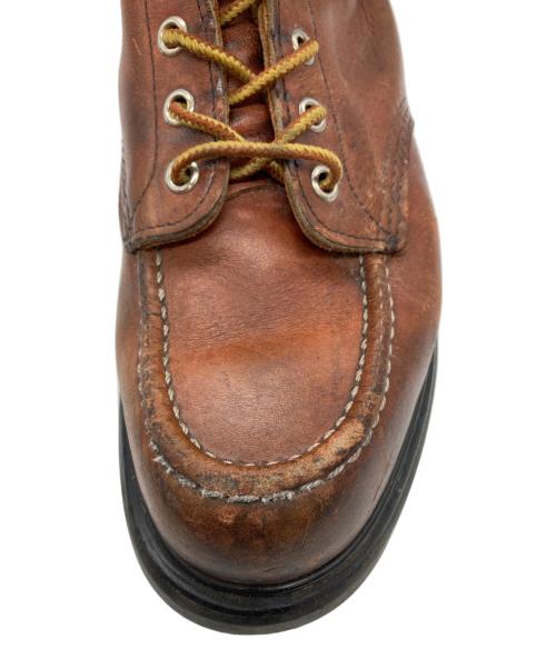 RED WING（レッドウィング）RED WING (レッドウィング) 204 スーパーソール モックトゥ ワークブーツ ブラウン サイズ:7Dの古着・服飾アイテム