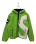 Supreme（シュプリーム）の古着「Logo Hoodie Fleece Jacket」｜グリーン