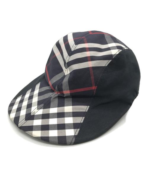 BURBERRY（バーバリー）BURBERRY (バーバリー) Gosha Rubchinskiy (ゴーシャラブチンスキー) チェックキャップ サイズ:Sの古着・服飾アイテム