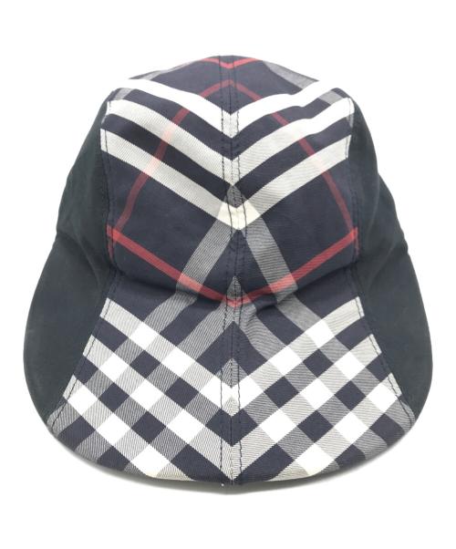 BURBERRY（バーバリー）BURBERRY (バーバリー) Gosha Rubchinskiy (ゴーシャラブチンスキー) チェックキャップ サイズ:Sの古着・服飾アイテム