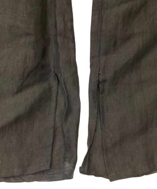 yohji yamamoto+noir（ヨウジヤマモトプリュスノアール）yohji yamamoto+Noir (ヨウジヤマモトプリュスノアール) ラップパンツ ブラック サイズ:3の古着・服飾アイテム