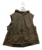 yausyeヤウセ）の古着「ナイロンベスト」｜オリーブ