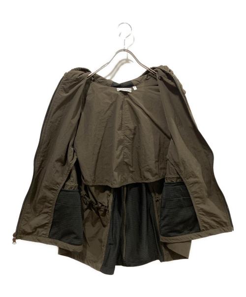 yausye（ヤウセ）yausye (ヤウセ) ナイロンベスト オリーブ サイズ:Ｍの古着・服飾アイテム