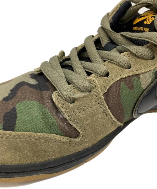 NIKE（ナイキ）NIKE (ナイキ) SB ZOOM DUNK LOW PRO オリーブ サイズ:27の古着・服飾アイテム
