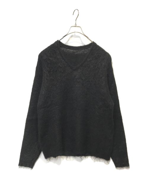 Authentic Reproduction Products（オーセンティックリプロダクトプロダクツ）Authentic Reproduction Products (オーセンティックリプロダクトプロダクツ) モヘアニット ブラック サイズ:表記無しの古着・服飾アイテム