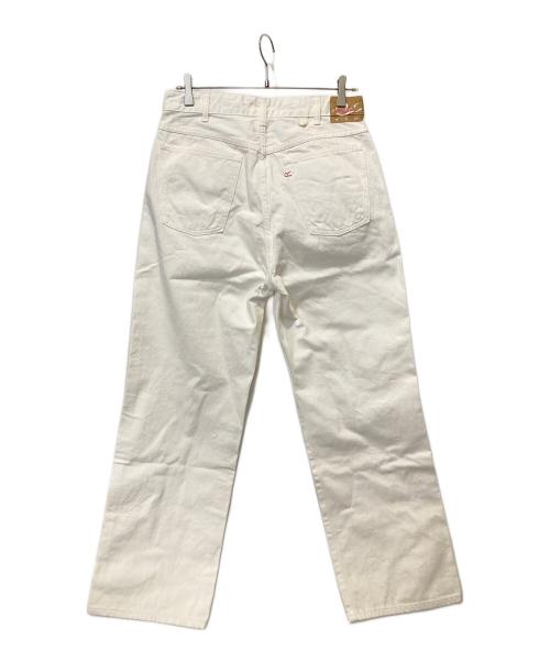 45R（フォーティファイブ・アール）45R (フォーティーファイブアール) ライ麦デニムのシャルロット5 ホワイト サイズ:31の古着・服飾アイテム