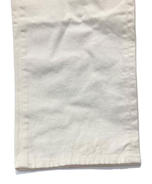 45R（フォーティファイブ・アール）45R (フォーティーファイブアール) ライ麦デニムのシャルロット5 ホワイト サイズ:31の古着・服飾アイテム