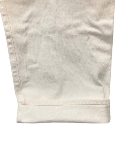 45R（フォーティファイブ・アール）45R (フォーティーファイブアール) ライ麦デニムのシャルロット5 ホワイト サイズ:31の古着・服飾アイテム