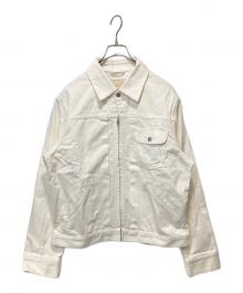 45R（フォーティファイブ・アール）の古着「ライ麦デニムの908クロスビーGジャン」｜ホワイト