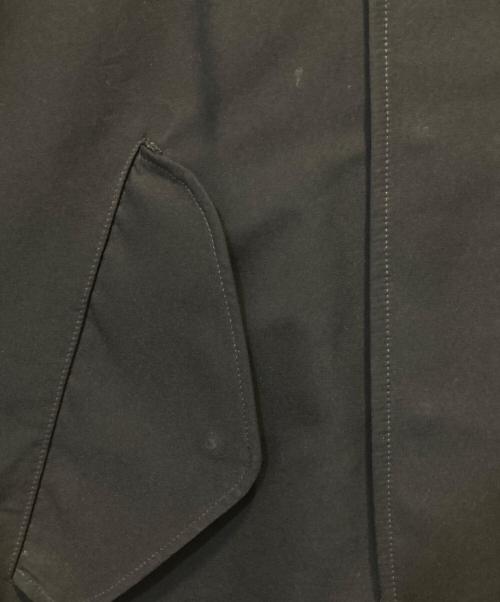 THE RERACS（ザ リラクス）THE RERACS (ザ リラクス) LIGHT SMOOTH BONDING THE MODS COAT ブラック サイズ:48の古着・服飾アイテム