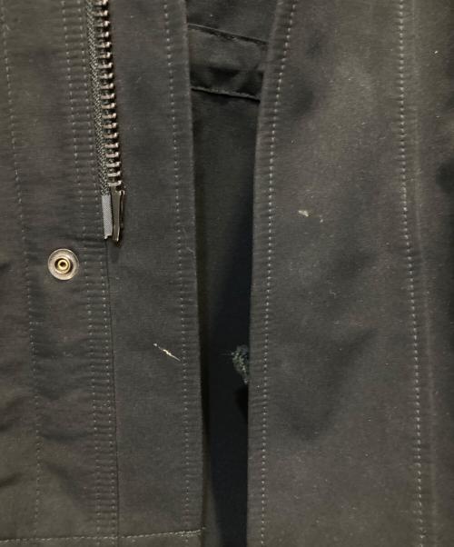 THE RERACS（ザ リラクス）THE RERACS (ザ リラクス) LIGHT SMOOTH BONDING THE MODS COAT ブラック サイズ:48の古着・服飾アイテム