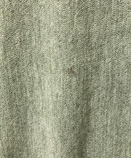 robert bruce（ロバートブルース）robert bruce (ロバートブルース) アルパカ混ニットカーディガン 若草色 サイズ:XLの古着・服飾アイテム