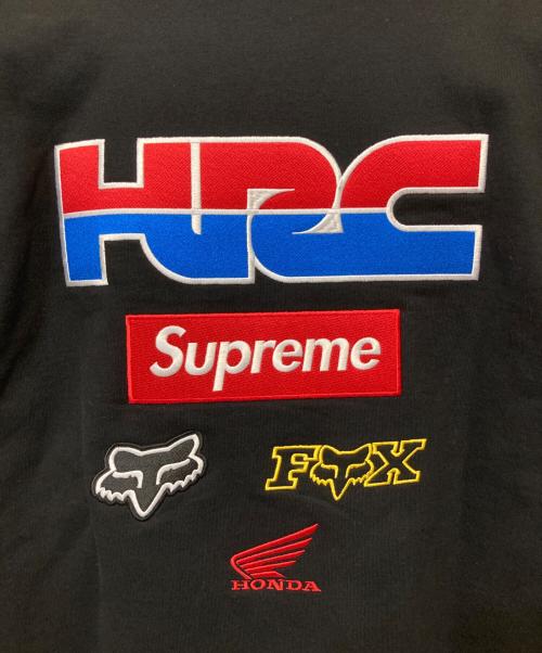 SUPREME（シュプリーム）Supreme (シュプリーム) FOX RACING (フォックスレーシング) 19AW Honda Fox Racing Crewneck ブラック サイズ:Mの古着・服飾アイテム