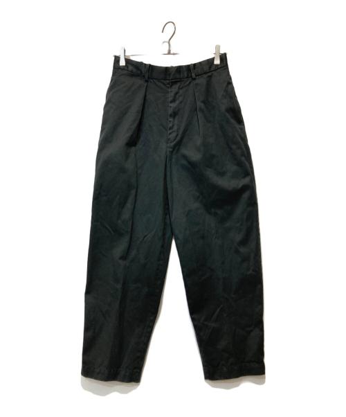 MARKAWARE（マーカウェア）MARKAWARE (マーカウェア) CLASSIC FIT TROUSERS WESTPOINT ブラック サイズ:2の古着・服飾アイテム