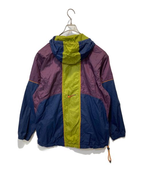 NIKE（ナイキ）NIKE (ナイキ) 90’Sナイロンアノラックパーカー マルチカラー サイズ:Mの古着・服飾アイテム