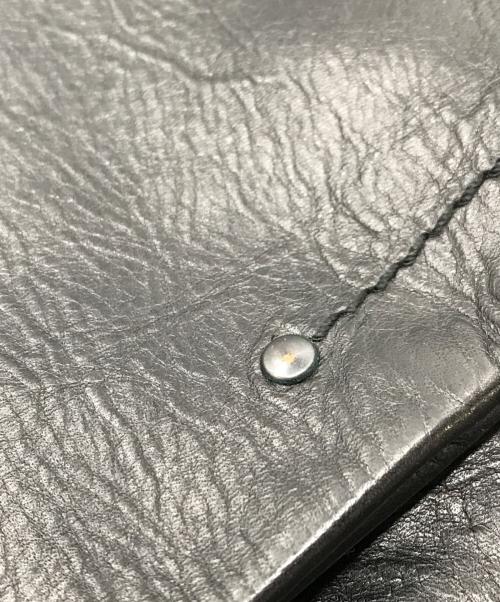 BALLY（バリー）BALLY (バリー) レザーメッセンジャーバッグ ブラックの古着・服飾アイテム