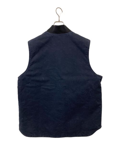 CarHartt（カーハート）CarHartt (カーハート) ダック地ベスト ネイビー サイズ:XLの古着・服飾アイテム