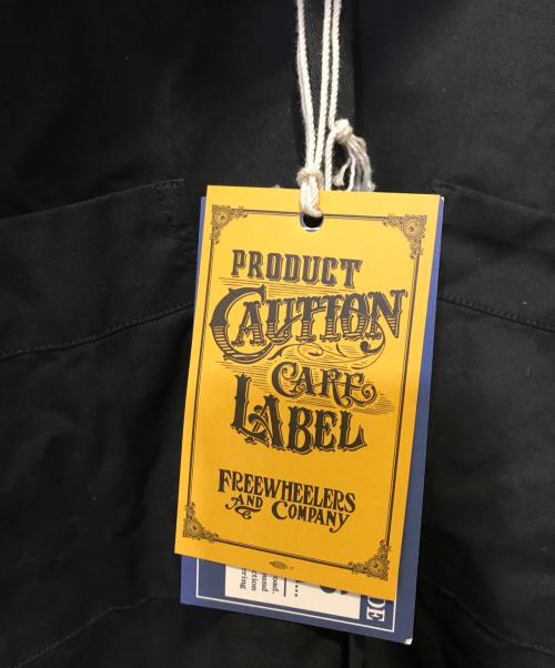 freewheelers（フリーホイーラーズ）freewheelers (フリーホイーラーズ) オープンカラーシャツ ブラック サイズ:17の古着・服飾アイテム