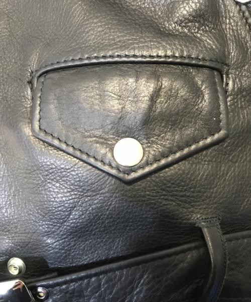 SCHOTT BROS.（ショット）SCHOTT BROS. (ショットブロス) ワンスターダブルライダースジャケット ブラック サイズ:Ｌの古着・服飾アイテム