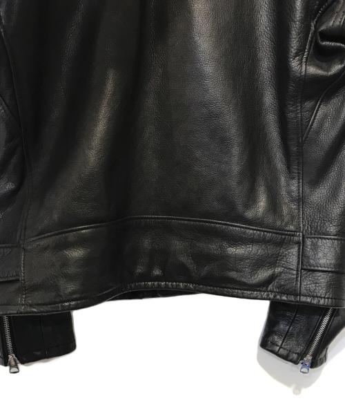 SCHOTT BROS.（ショット）SCHOTT BROS. (ショットブロス) ワンスターダブルライダースジャケット ブラック サイズ:Ｌの古着・服飾アイテム