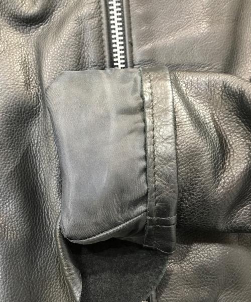 SCHOTT BROS.（ショット）SCHOTT BROS. (ショットブロス) ワンスターダブルライダースジャケット ブラック サイズ:Ｌの古着・服飾アイテム