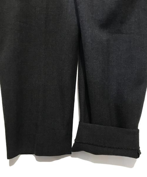 MARKAWARE（マーカウェア）MARKAWARE (マーカウェア) PLEATED FRONT PEGTOP ブラック サイズ:Sの古着・服飾アイテム