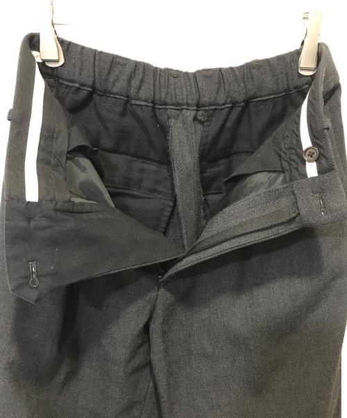 MARKAWARE（マーカウェア）MARKAWARE (マーカウェア) PLEATED FRONT PEGTOP ブラック サイズ:Sの古着・服飾アイテム