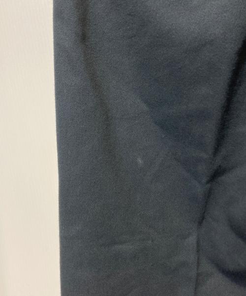 doublet（ダブレット）doublet (ダブレット) SILK CHINO WIDE TAPERED TROUSERS ネイビー サイズ:Mの古着・服飾アイテム