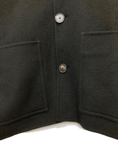 H BEAUTY&YOUTH（エイチ ビューティー&ユース）H BEAUTY&YOUTH (エイチ ビューティー&ユース) WOOL CASHMERE MELTON JACKET ブラック サイズ:Mの古着・服飾アイテム