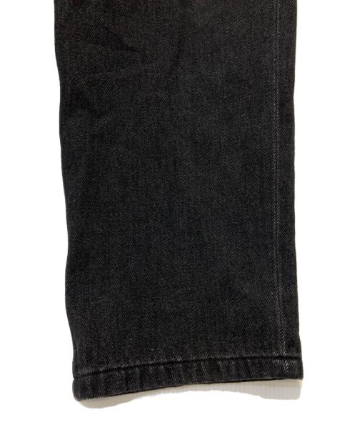 PWA（プア）PWA (プア) LOOSE DENIM TROUSERS ブラック サイズ:XLの古着・服飾アイテム