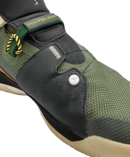NIKE（ナイキ）NIKE (ナイキ) Travis Scott (トラヴィススコット) Air Jordan 33 NRG Cactus Jack グリーン サイズ:26.5の古着・服飾アイテム