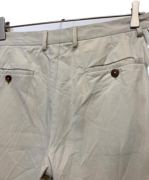 Maison Martin Margiela（メゾンマルタンマルジェラ）Maison Martin Margiela (メゾンマルタンマルジェラ) サイドラインスラックス ベージュ サイズ:46の古着・服飾アイテム