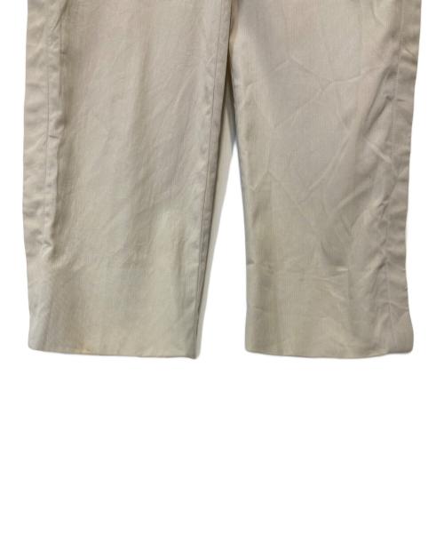 Maison Martin Margiela（メゾンマルタンマルジェラ）Maison Martin Margiela (メゾンマルタンマルジェラ) サイドラインスラックス ベージュ サイズ:46の古着・服飾アイテム