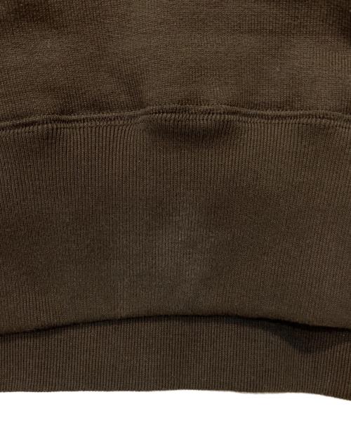 stein（シュタイン）stein (シュタイン) OVERSIZED UNTWISTED YARN SWEAT HOOD ブラウン サイズ:Ｌの古着・服飾アイテム