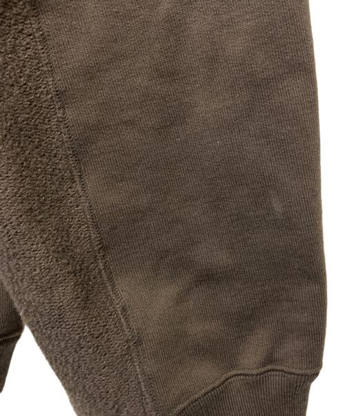 stein（シュタイン）stein (シュタイン) OVERSIZED UNTWISTED YARN SWEAT HOOD ブラウン サイズ:Ｌの古着・服飾アイテム