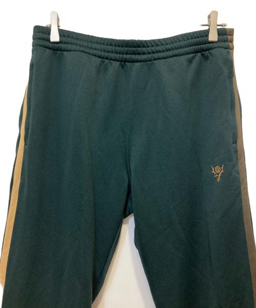 South2 West8（サウスツー ウエストエイト）South2 West8 (サウスツー ウエストエイト) トラックパンツ グリーン サイズ:Mの古着・服飾アイテム