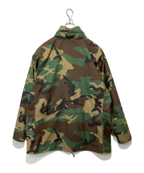 MARMOT（マーモット）Marmot (マーモット) BEAMS (ビームス) カモフラミリタリージャケット グリーン サイズ:Mの古着・服飾アイテム