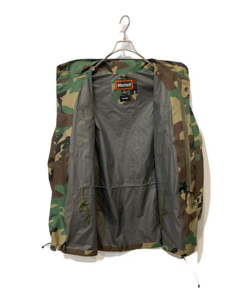 MARMOT（マーモット）Marmot (マーモット) BEAMS (ビームス) カモフラミリタリージャケット グリーン サイズ:Mの古着・服飾アイテム