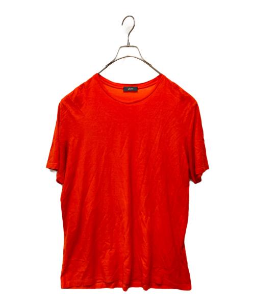 HERNO（ヘルノ）HERNO (ヘルノ) クレープジャージークルーネック オレンジ サイズ:52の古着・服飾アイテム