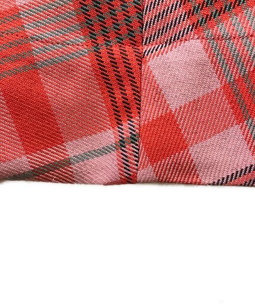 Ameri（アメリ）AMERI (アメリ) EVELYN CHECK FLARE SKIRT ピンク サイズ:Sの古着・服飾アイテム