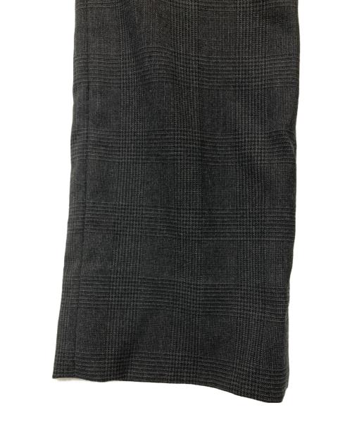 JOHN LAWRENCE SULLIVAN（ジョン ローレンス サリバン）JOHN LAWRENCE SULLIVAN (ジョン ローレンス サリバン) GLEN PLAID STRAIGHT TROUSERS グレー サイズ:48の古着・服飾アイテム