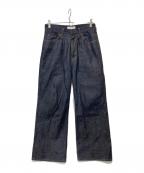 SASQUATCHfabrix.サスクワッチファブリックス）の古着「SFX 5PK WIDE DENIM PANTS」｜インディゴ