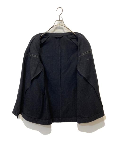 COMOLI（コモリ）COMOLI (コモリ) リファインウールダブルジャケット ブラック サイズ:2の古着・服飾アイテム