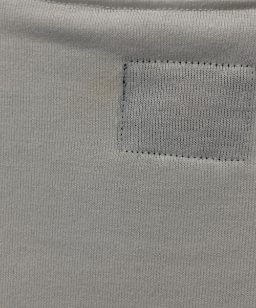 Needles（ニードルズ）Needles (ニードルズ) L/S Mock Neck Tee ホワイト サイズ:Lの古着・服飾アイテム