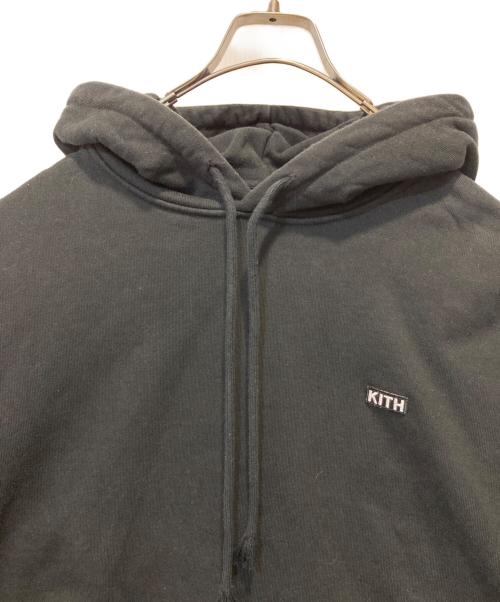 KITH（キス）KITH (キス) スモールロゴパーカー ブラック サイズ:Ｌの古着・服飾アイテム