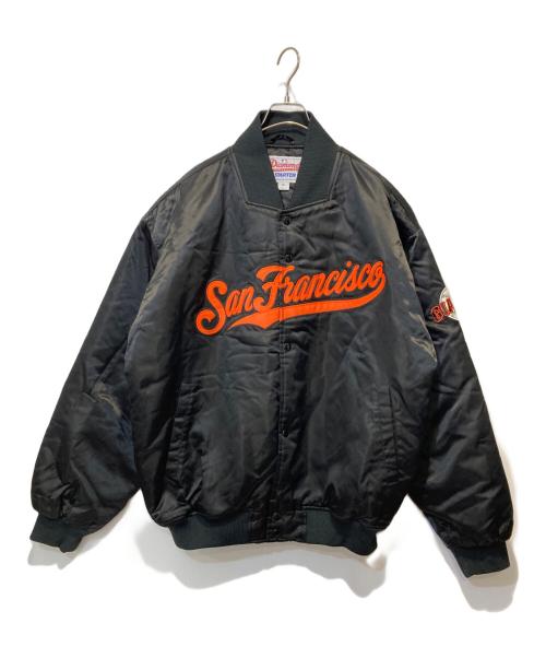 STARTER（スターター）STARTER (スターター) スタジャン ブラック サイズ:XLの古着・服飾アイテム